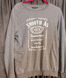 XL Smooth Tennessee Whiskey Sweet as Strawberry Wine Camiseta Manga L LINO/CUNA - Imagen 1 de 2