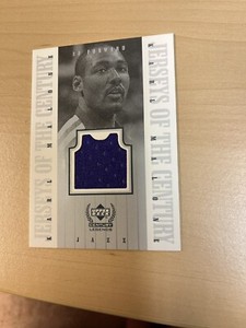1999 UD Century Legends Jerseys Of The Century Karl Malone Purple Jersey HOF