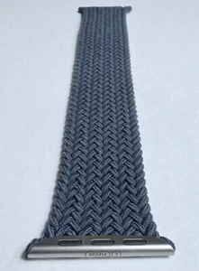 Apple Watch Braided Solo Loop Abyss Blue, Size 7, 45 mm, OEM - Zdjęcie 1 z 5