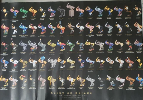 2004 Herky on Parade Poster Iowa Hawkeyes  24 x 36 Collegiate Licensed Product Cover