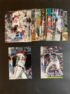 2020 Topps Atlanta Braves Team Set Series 1 2 Update 34 Cards - Bild 1 von 1