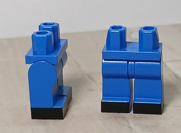 Nuevo LEGO Negro Zapatos Jeans Flojo Militar Vestido Piernas Envolvente Alrededor Zapatos Estampados Foto 1 de 1