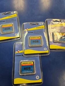 (4 pcs)CF Compact Flash Drive 4GB EACH - Picture 1 of 1