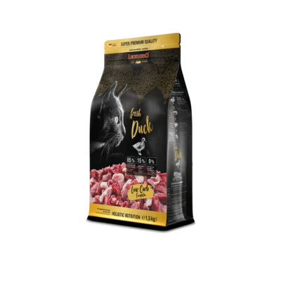 1,5 kg Leonardo fresh Meat Duck & Poultry Trockenfutter Katzen Getreidefrei - Bild 1 von 2