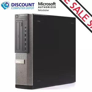 Dell Desktop Computer PC Core i3- 3240 4GB RAM 250GB HD DVD WIFI Windows 10 - Picture 1 of 6