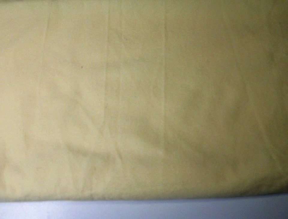 brushed poly knit fabric  1 yds x 42" baby yellow - Image 1 of 1