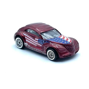 Hot Wheels Chrysler Pronto Car American Flag Diecast 1/64 Collector #079 Loose - Picture 1 of 8