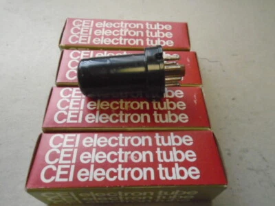 LOTE DE 4 TUBOS ELECTRONES EA NOS CEI P/N: 12SG7Y Foto 1 de 4