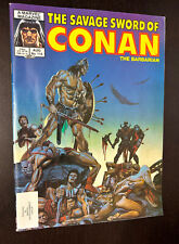 SAVAGE SWORD OF CONAN #115 (Marvel Comics Magazine 1985) -- VF-