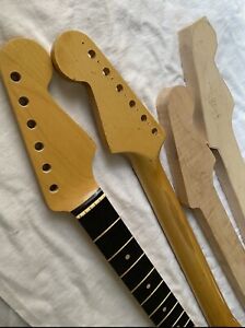 50’s 60's 70’s  Stratocaster neck To Order vintage Fender specs custom order