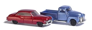 Busch 8349 - 1/160 / N Set Chevy Pick-Up & Buick - New - Picture 1 of 1