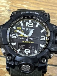 Casio G-SHOCK MUDMASTER GWG-1000-1A3JF 56.1mm Black Resin Case with Green Resin - Picture 1 of 5