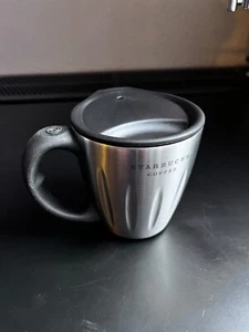 ⭐ Starbucks 2004 Stainless Steel Travel Mug 12oz / 355ml – Rare Retro Design - Picture 1 of 7