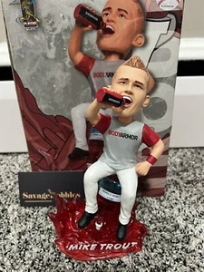 MIKE TROUT Los Angeles Angels Body Armor "Michael's Secret Stuff" MLB Bobblehead - Picture 1 of 5