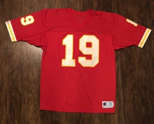 VTG Kansas City Chiefs Joe Montana Jersey Champion Size: 48 NFL Football 90’s - Picture 1 of 9