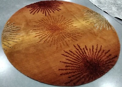 Alfombra de manchas traseras oxidada / multi 6'-0" x 6'-0", precio reducido 1172764046 SOH712R-6R Foto 1 de 4