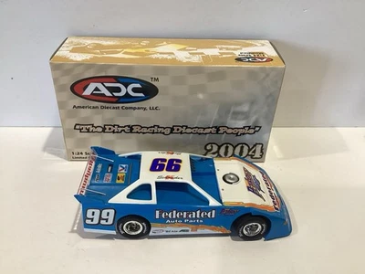 1/24 ADC Ken Schrader #99 Federated Auto Parts 2004 Dirt Late Model - Image 1 of 2