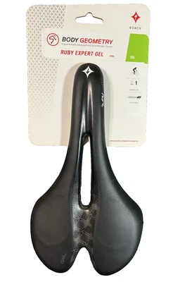 Specialized Ruby Expert Gel Bike Saddle Women's 155mm Hollow Ti  234G 27114-2505 - Image 1 of 4