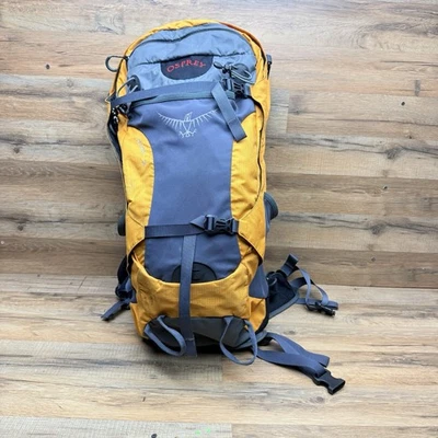 Osprey Stratos 24 Mochila Senderismo Mochila Colorblock Amarillo Y Gris Unisex L Foto 1 de 4