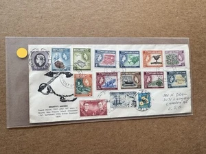 Pitcairn 1963 Mixed Frank Cover (101) =Pitcairn Set #20-30 +NZ +Ross Dependency - Picture 1 of 2
