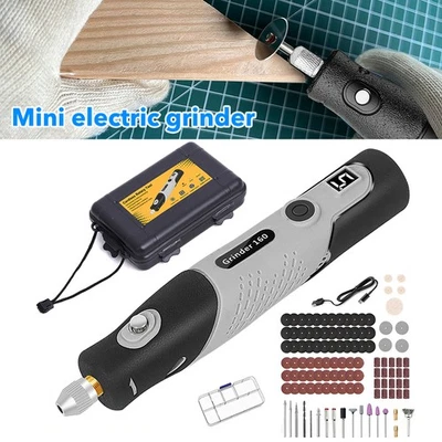 Mini Multifunktionswerkzeug USB Akku Für Mehrzweck Drehwerkzeug Zubehör Set - Bild 1 von 4