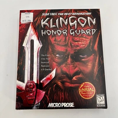 Star Trek The Next Generation: Klingon Honor Guard, 1998, Big Box, New & Sealed - Image 1 of 4