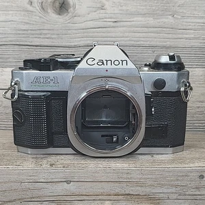 Canon AE-1 Program 35mm Film Camera W No Lens - Picture 1 of 7