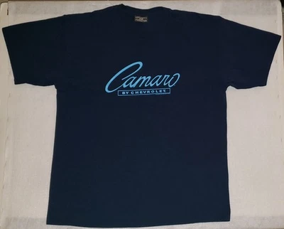 Camiseta azul CAMARO by CHEVROLET talla XL Foto 1 de 4