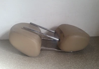 Ford Freestyle 2005-2007 conjunto reposacabezas delantero izquierdo y derecho cuero guijarro OEM Foto 1 de 4