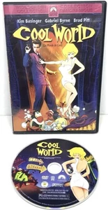 Cool World (Dvd, 1992, Kim Basinger, Brad Pitt, Gabriel Byrne, OOP) Canadian - Picture 1 of 7
