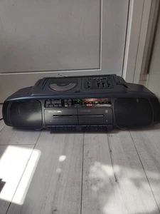 Philips AZ 8394/05 Boombox CD Double Cassette Radio - Working - Picture 1 of 18