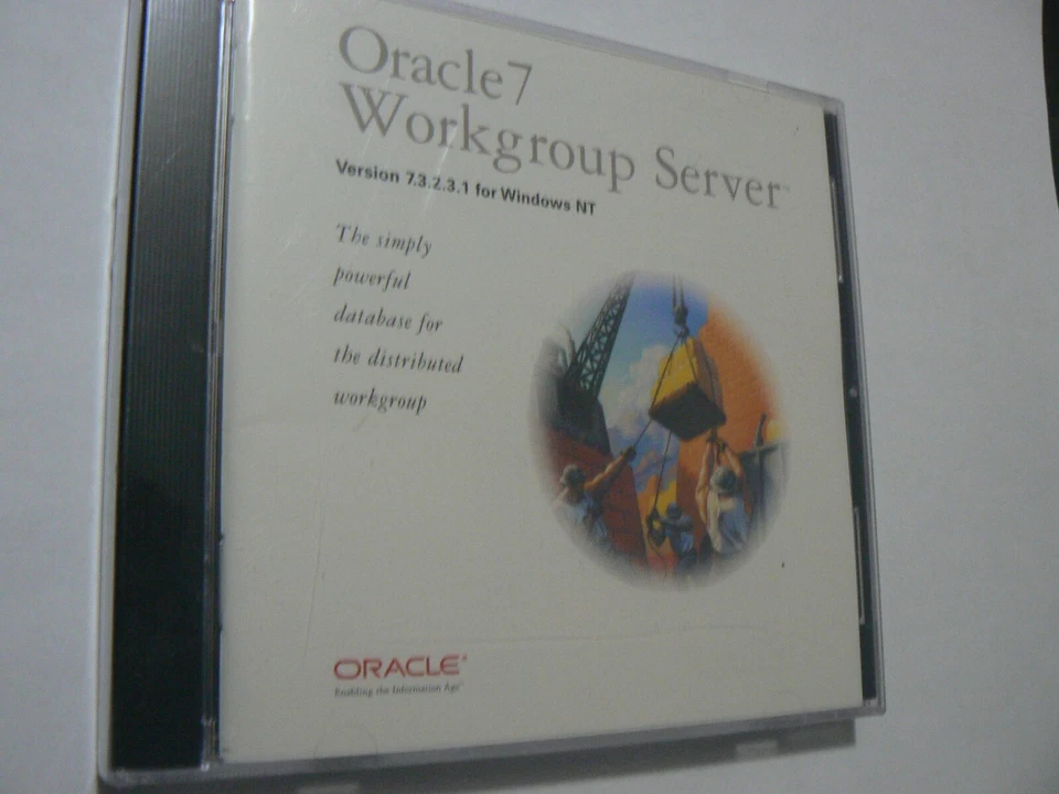 Oracle7 Workgroup Server Release 7.3 for MS Windows NT 4.0 Ready sealed CD only - Image 1 of 2