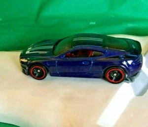 HW EXOTICS "ASTON MARTIN DBS" 50 ANNIVERSARY HOT WHEELS ~ BLUE ~ RED 5 SP RIM - Picture 1 of 5