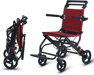 LANGYI Transport Wheelchair LY-W-8IN-PVC-R - Picture 1 of 8
