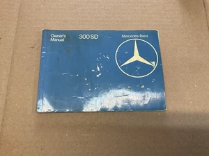 1981 Mercedes Benz 300SD Diesel Original Owner Guide Manual W126 - Picture 1 of 7