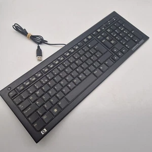 HP SK806A Wired Keyboard - Fully Working - Afbeelding 1 van 5