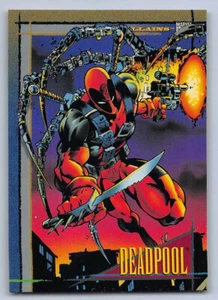 1993 SkyBox Marvel Universe Series 4 - Deadpool Card # 28 - Vintage X-Force - Bild 1 von 2