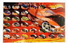2001 Starline Hot Wheels Toy Cars 16" x 20" Poster #7046