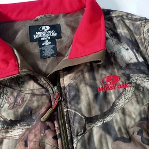 Mossy Oak Jacket Womens Sz M Break-Up Infinity Camo Hunting Full Zip Outdoor - Picture 1 of 10