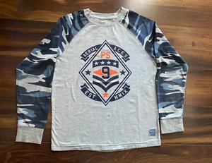 P.S. from Aeropostale Graphic Gray T-Shirt - PS Boys Youth size 12 - Picture 1 of 4