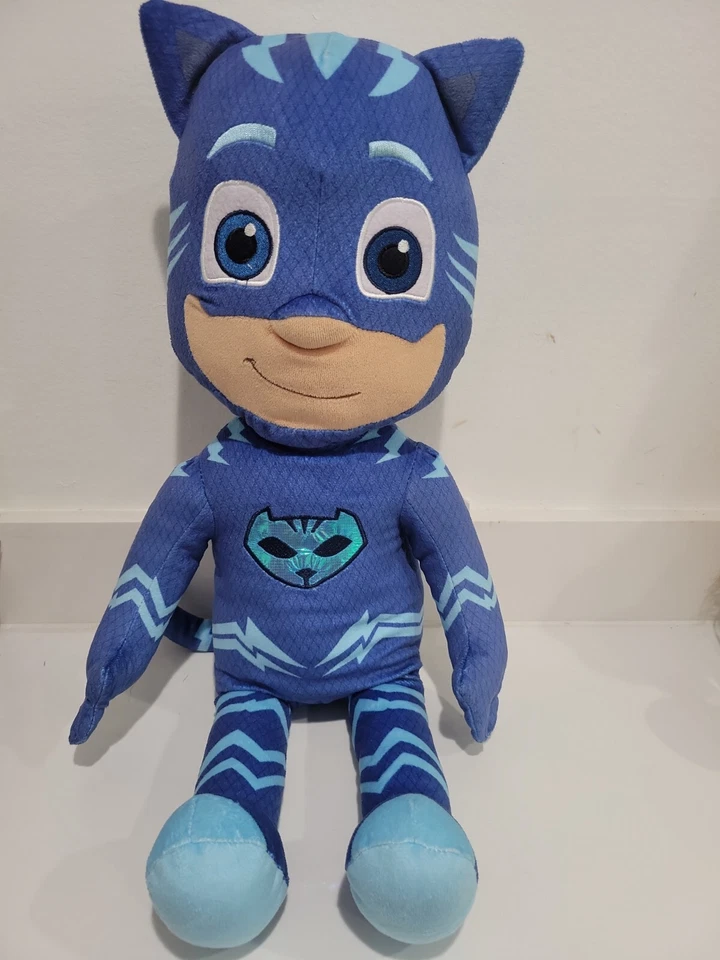 DISNEY PJ Máscaras Gato Niño Gato Azul Personaje 24" Peluche Animal  Foto 1 de 4
