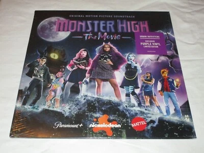 Mattel Monster High The Movie Motion Picture Soundtrack Exclusive Purple Vinyl Foto 1 de 4