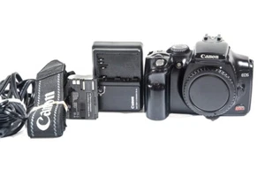 Canon EOS Digital Rebel 300D 6.3 MP DSLR Black Camera Body Only #C940 - Picture 1 of 7