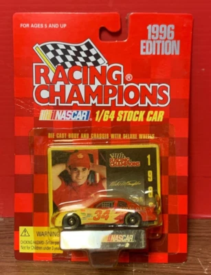 1996 Mike McLaughlin Racing Champions NASCAR  1/64 Scale Die Cast Replica W/Card - Image 1 of 4