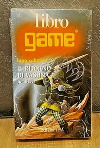 LIBROGAME LUPO SOLITARIO 16 IL RITORNO DI VASHNA SIGILLATO SECONDA EDIZIONE KM - Imagen 1 de 2