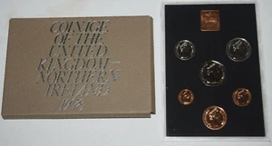 VTG, COINAGE OF GREAT BRITAIN and N. IRELAND Proof Set (1978) Sealed in Plastic - Picture 1 of 7