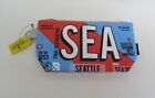 Seattle Chalo & Co Sea Travel Pouch Bag Tacoma Airport  Red Blue Fun Vacation