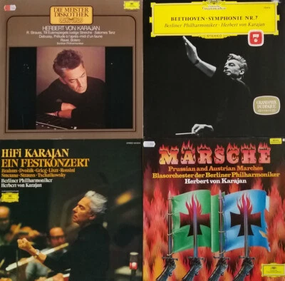 Herbert von Karajan * Beethoven 7 Bolero Festkonzert Märsche * 6 LP (Vinyl) TOP - Bild 1 von 3