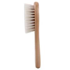 Natural Wool Baby Wooden Brush Soft Hair Cleaning Brush Massage Brush