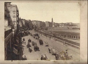 Napoli Strada Marina  - Giorgio Sommer vera fotografia Fine XIX secolo - Imagen 1 de 3